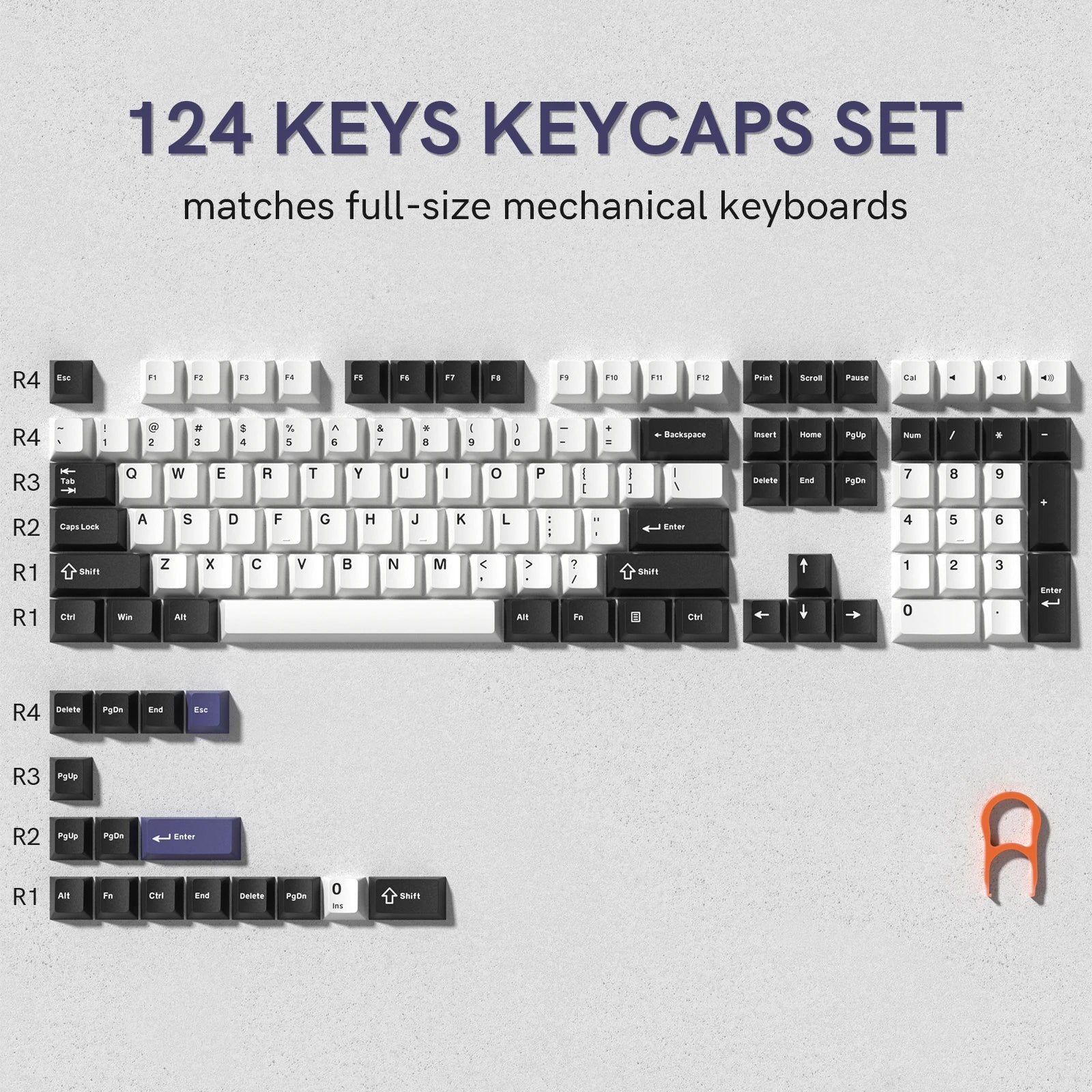 168 Keys Double Shot PBT Keycap Custom Keycap Cherry Profile Keyboard Keycaps for Cherry Gateron MX Switches Gaming Keyboard